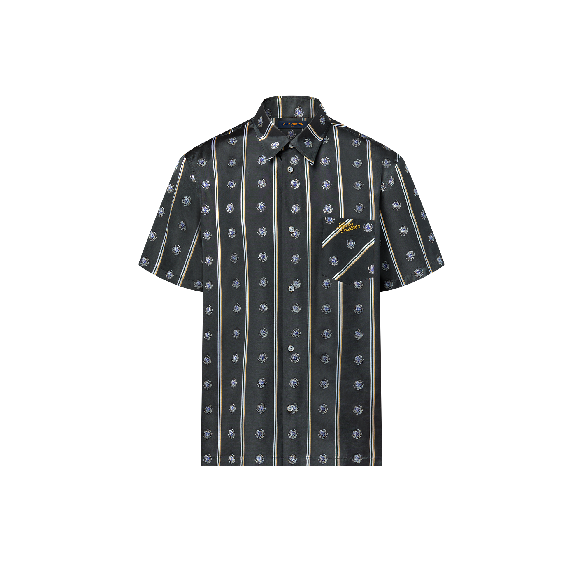 LOUIS VUITTON シルク生地スイリー黒系 LOUIS VUITTON シルク生地スイリー黒系 LOUIS VUITTON シルク